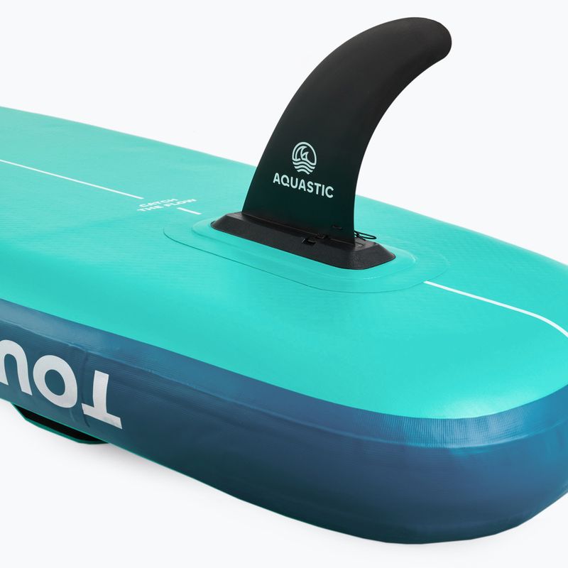 Комплект надуваема дъска SUP AQUASTIC Touring 11'6" green 14