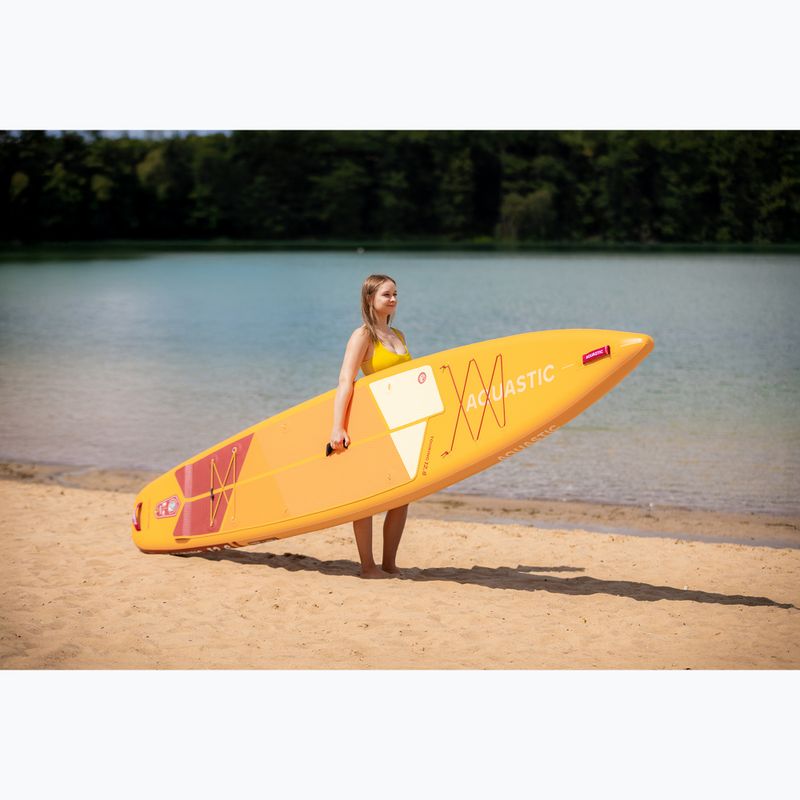 SUP дъска AQUASTIC Touring 12'6" orange 20