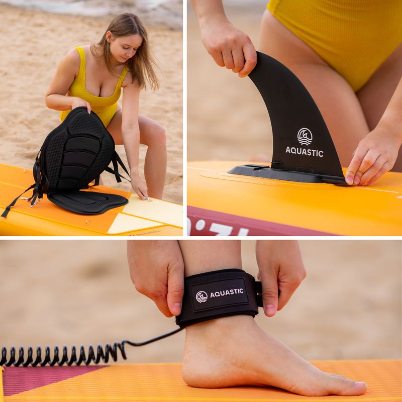 SUP дъска AQUASTIC Touring 12'6" orange 23