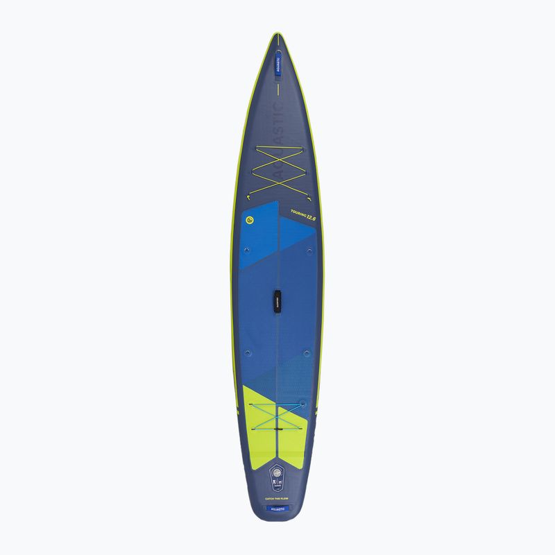 SUP AQUASTIC Туристическа дъска 12'6" тъмно синя 2