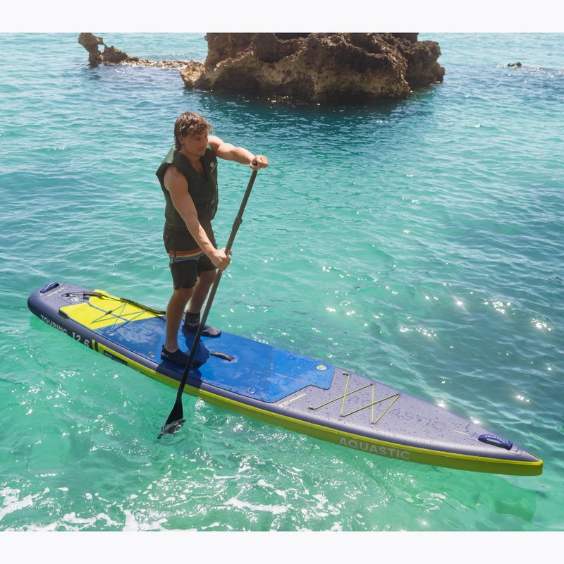 SUP дъска AQUASTIC Touring 12'6" dark blue 25