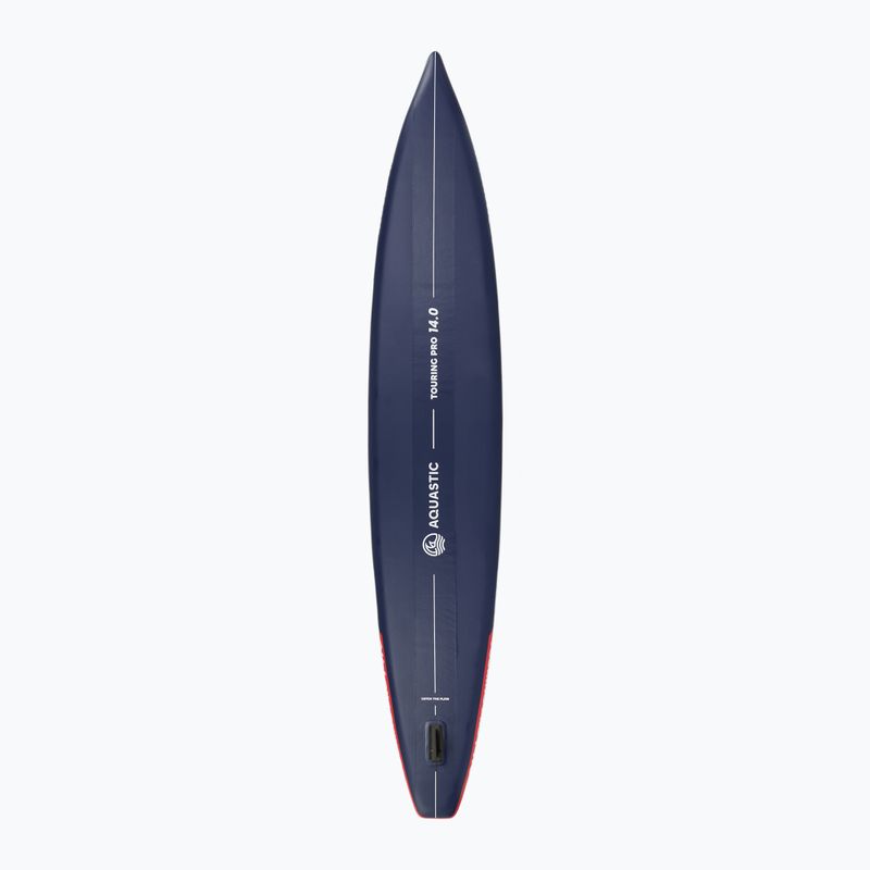 Комплект надуваема дъска SUP AQUASTIC Touring Pro 14'0" dark blue 4