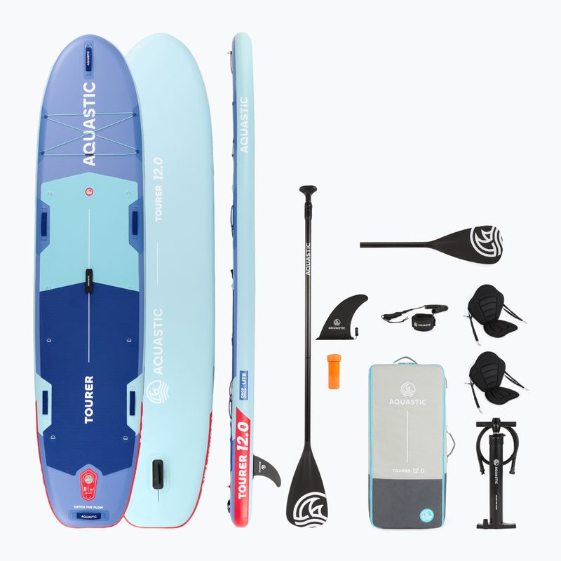SUP AQUASTIC Tourer 12'0" борд син