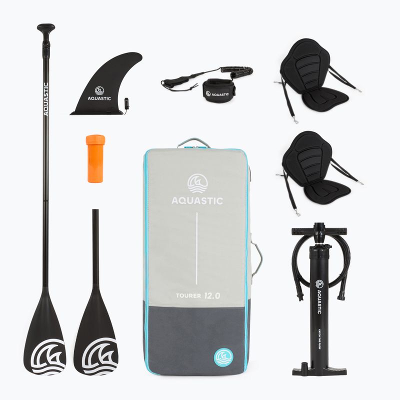 SUP AQUASTIC Tourer 12'0" борд син 18