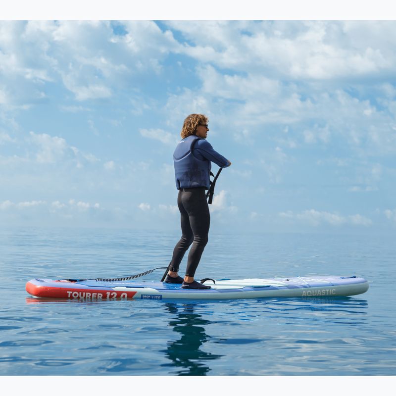 Комплект надуваема дъска SUP AQUASTIC Tourer 12'0" 2-os blue 24