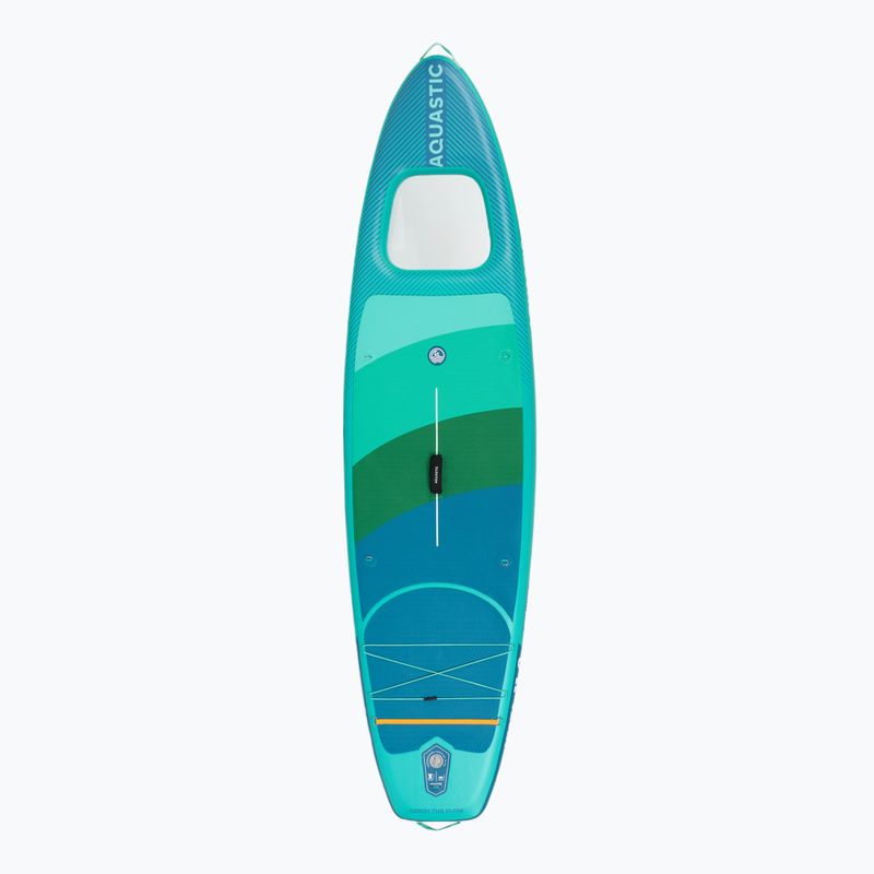 Комплект надуваема дъска SUP AQUASTIC Vista 11'2" green 3