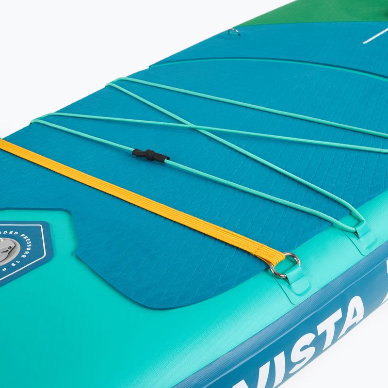 Комплект надуваема дъска SUP AQUASTIC Vista 11'2" green 8
