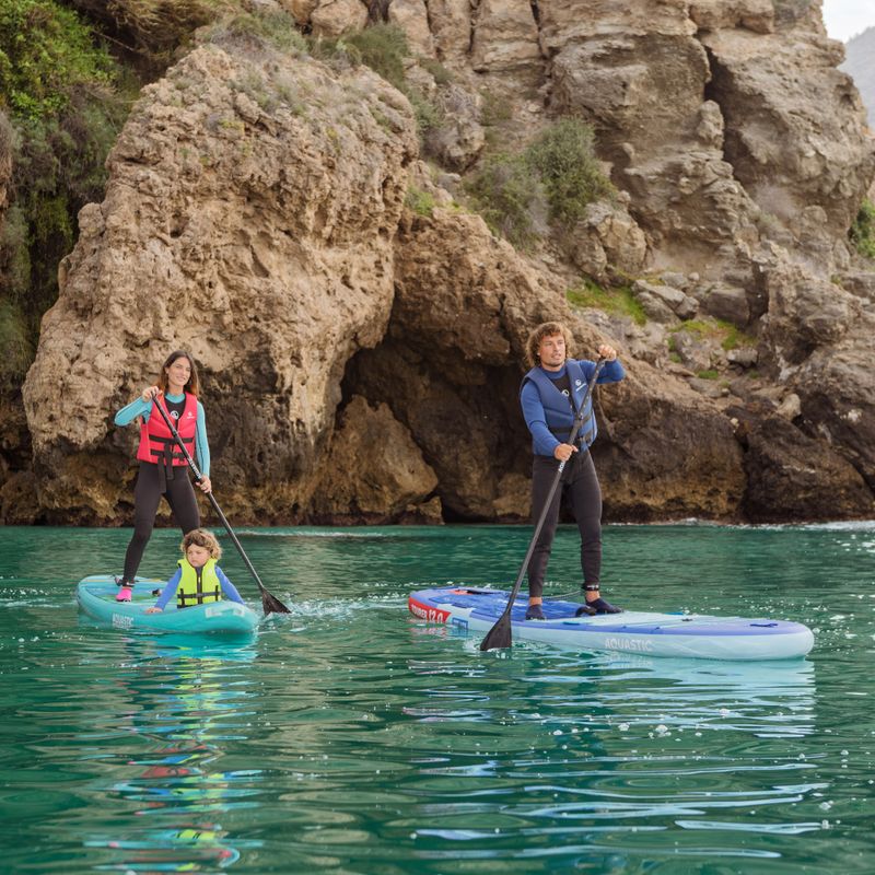 Комплект надуваема дъска SUP AQUASTIC Vista 11'2" green 25