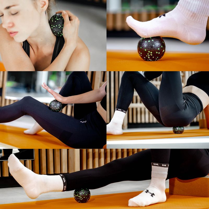 Комплект за масаж XTREXO TRX-MST030 малък черен/жълт 4