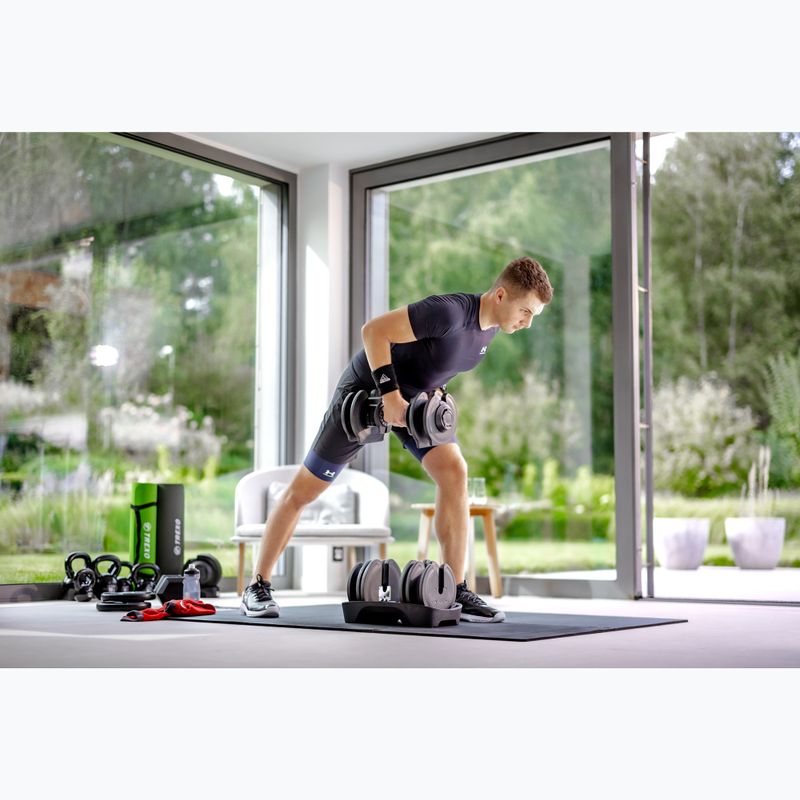 Регулируем дъмбел XTREXO TXO-B4W001 40 кг черен 3