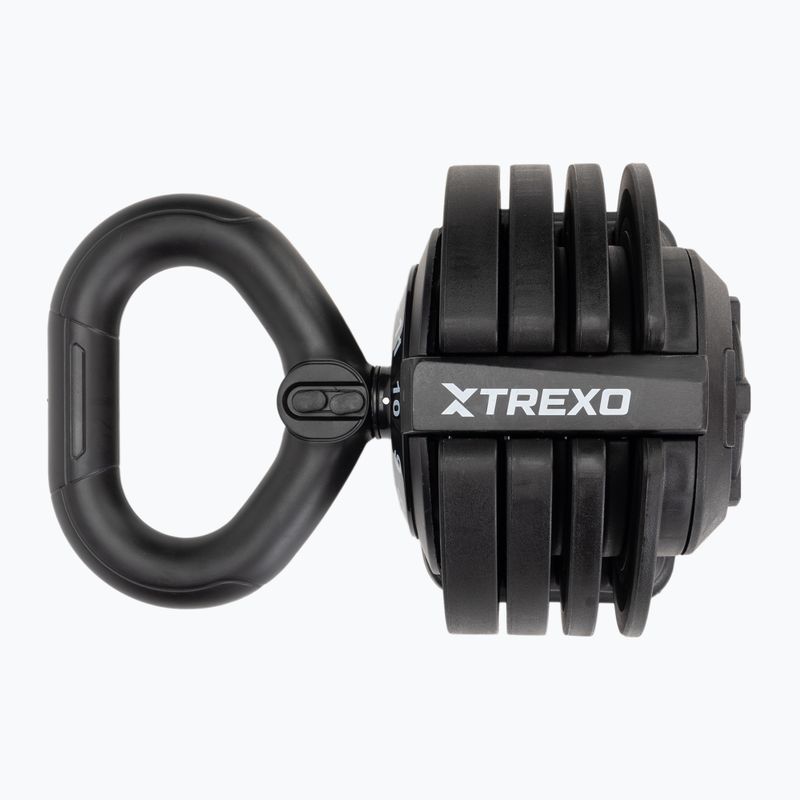XTREXO TXO-B4W004 12kg регулируема гира черна 11