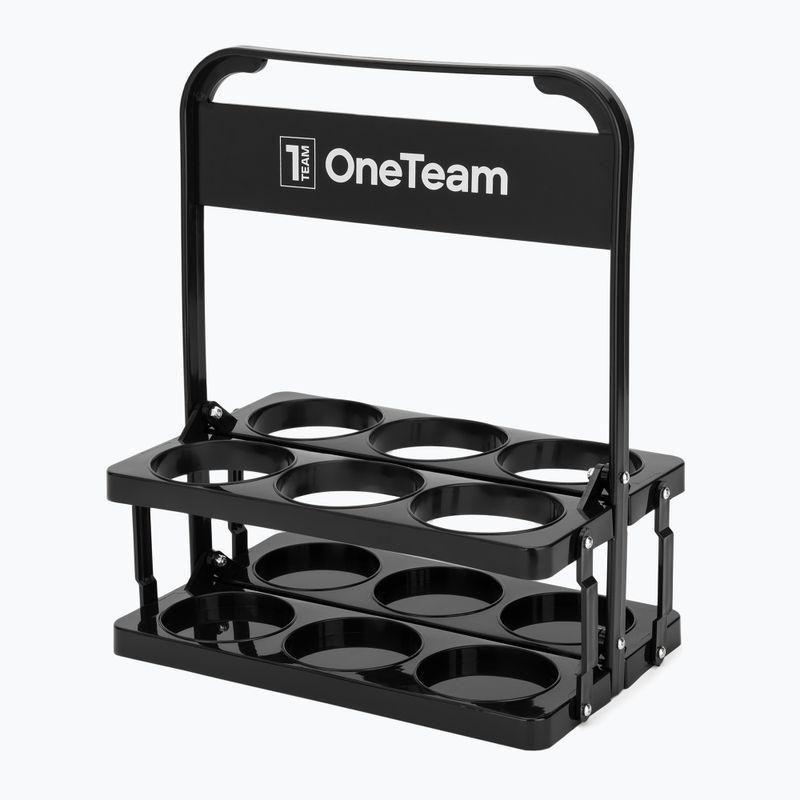 Кошница за бутилки OneTeam Water Bottle Carries black