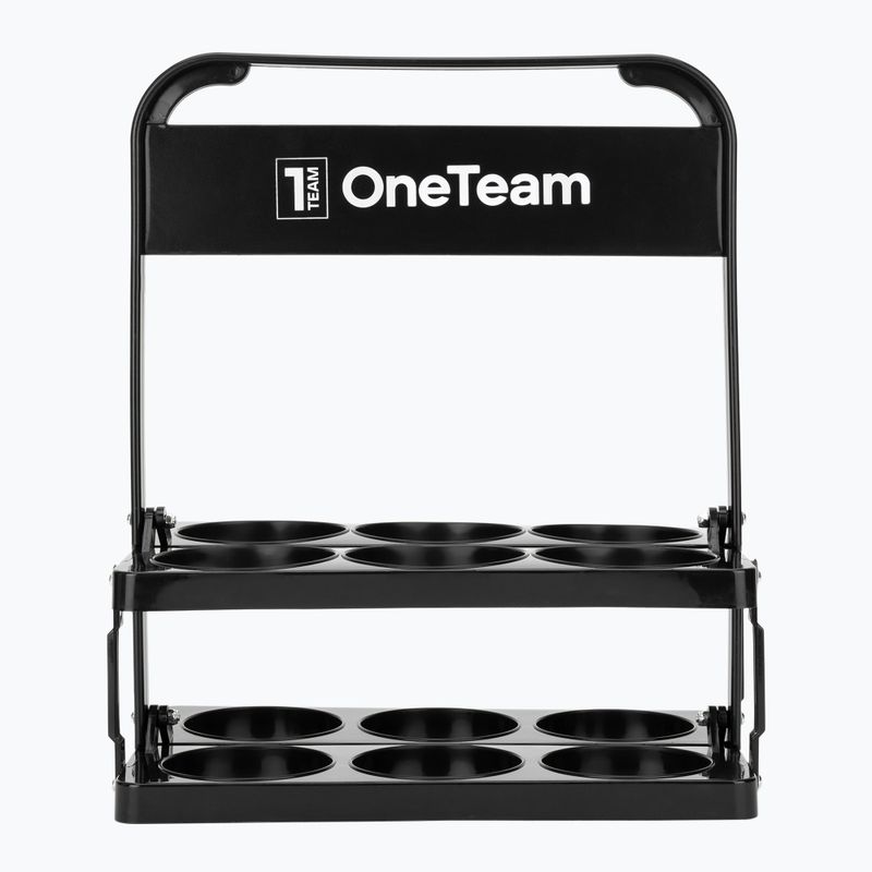 Кошница за бутилки OneTeam Water Bottle Carries black 2