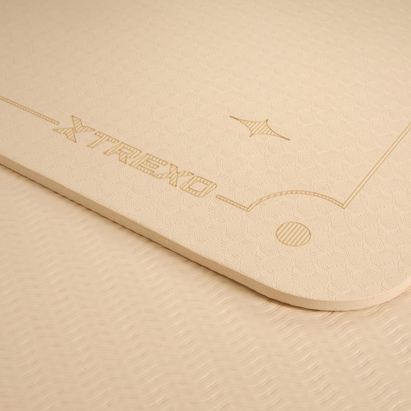 Подложка за йога XTREXO TXO-B4Z001-BZ 6 mm light brown 6