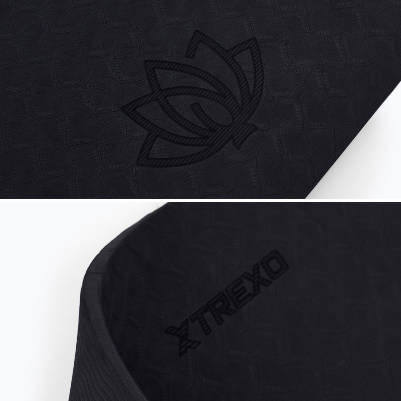 Фитнес постелка TREXO comfort 10 mm TXO-B4Z003-BL graphite 6