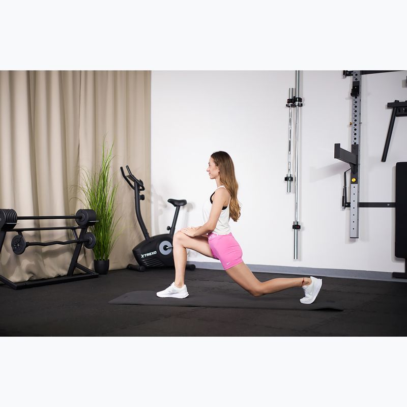 Фитнес постелка TREXO comfort 10 mm TXO-B4Z003-BL graphite 8