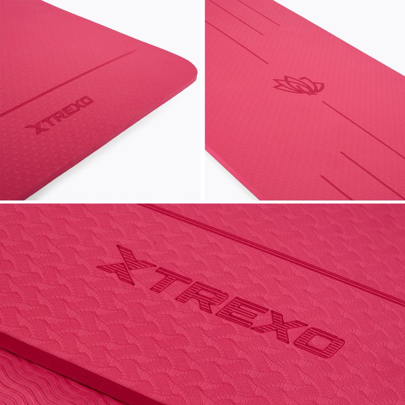 Подложка за упражнения TREXO TXO-B4Z002-PK 6 mm pink 3