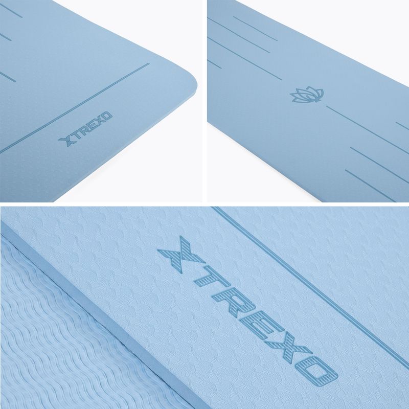 Подложка за упражнения TREXO TXO-B4Z002-BL 6 mm blue 4
