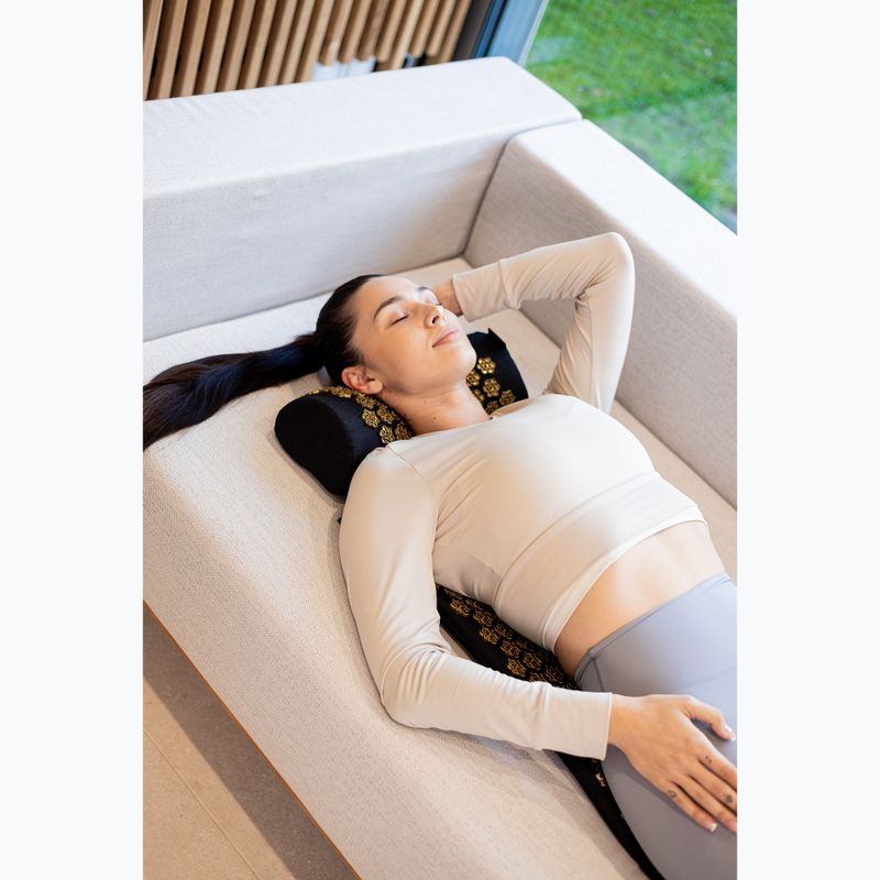 Подложка за акупресура XTREXO с възглавница TXO-B4Z004-BK black 4