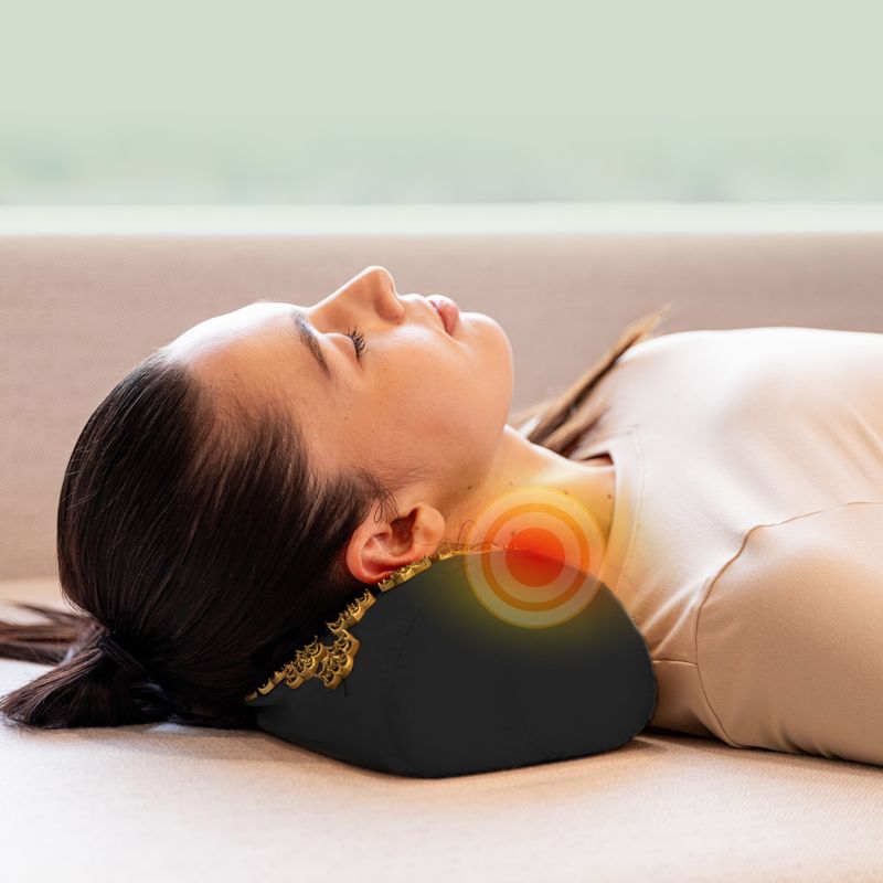 Подложка за акупресура XTREXO голяма с възглавница TXO-B4Z005-BK black 9