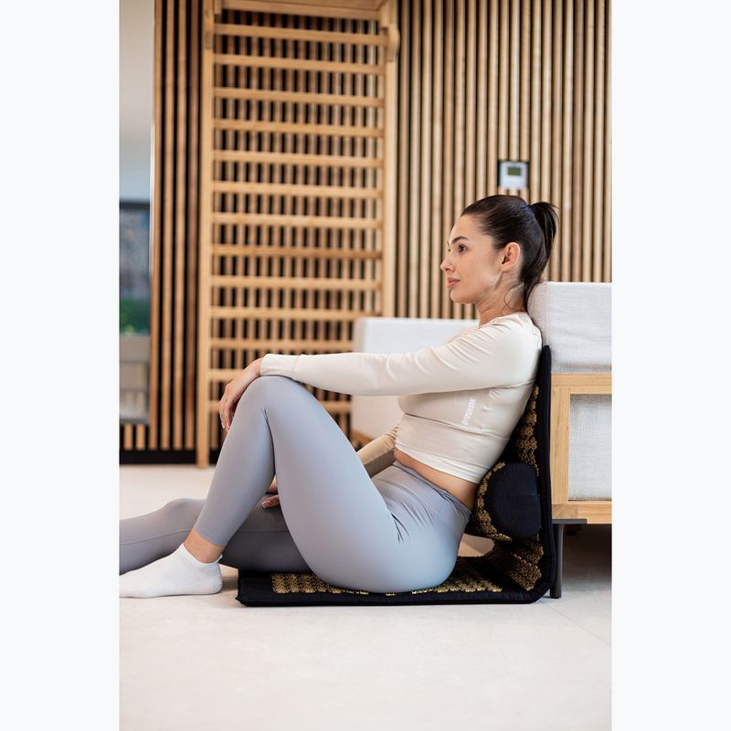 Подложка за акупресура XTREXO голяма с възглавница TXO-B4Z005-BK black 13