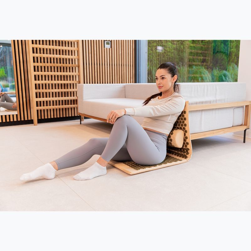 Подложка за акупресура XTREXO голяма с възглавница TXO-B4Z005-BZ brown 13