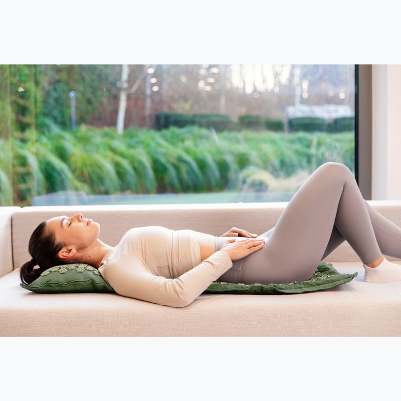 Подложка за акупресура XTREXO ECO с възглавница TXO-B4Z006-GN green 4