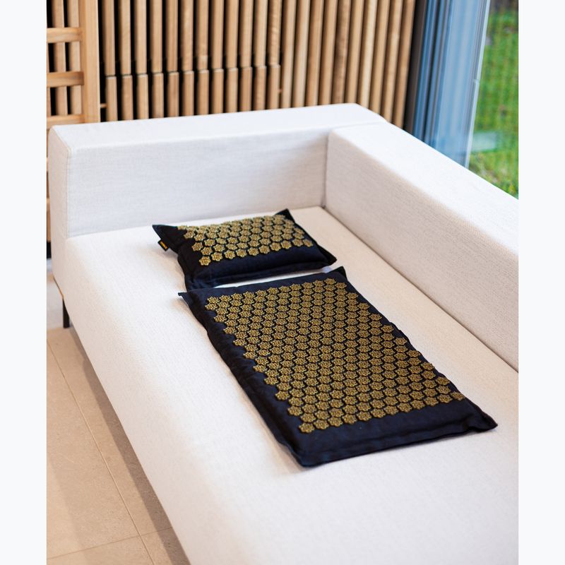 Подложка за акупресура XTREXO ECO с възглавница TXO-B4Z006-BK black 14