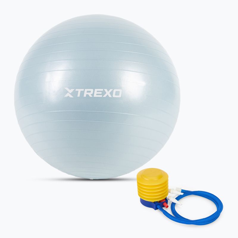 Гимнастическа топка TREXO TXO-B4Z008-BL 65 cm blue 4