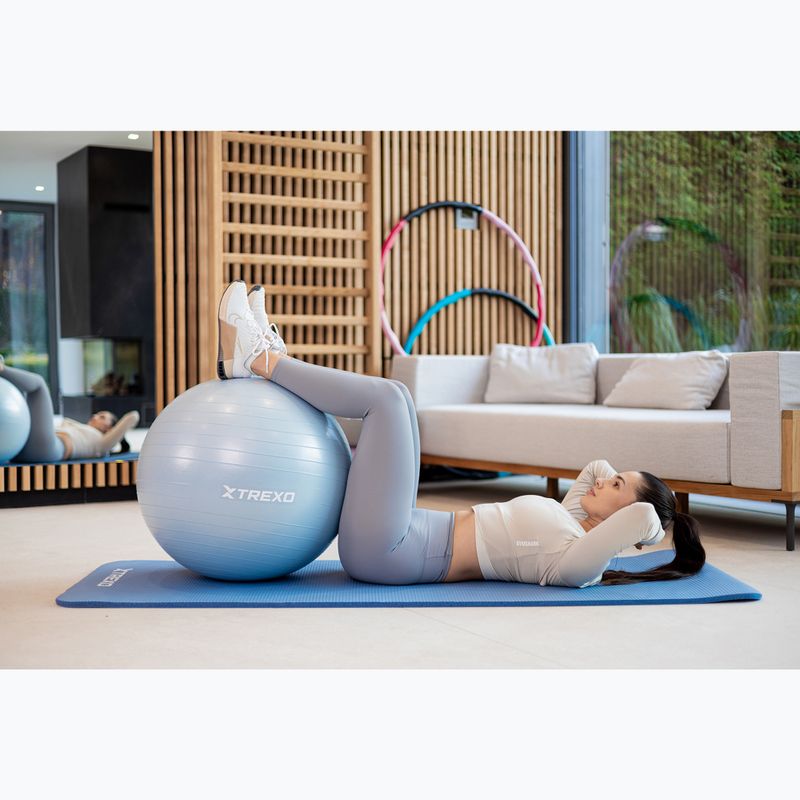 Гимнастическа топка XTREXO TXO-B4Z008-BL 65 cm blue 4