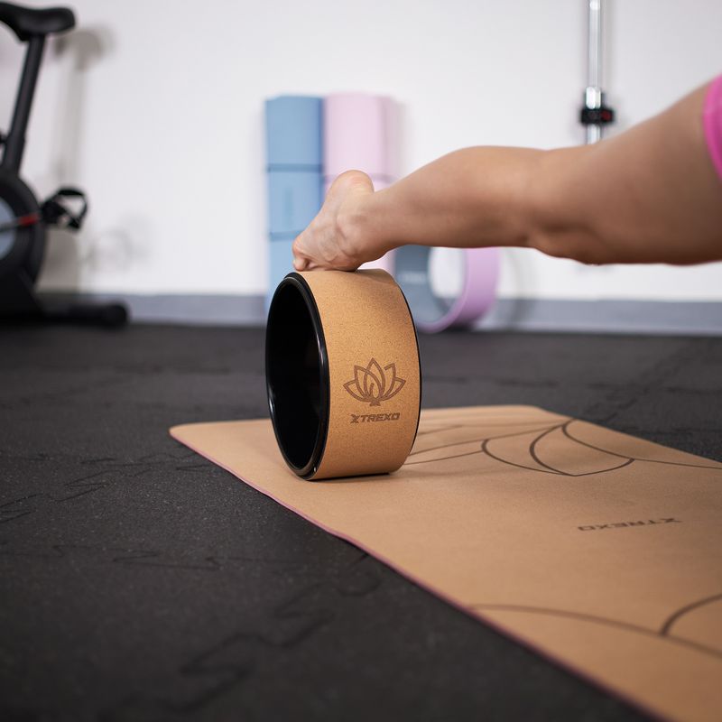 Корков обръч за йога XTREXO TXO-B4Z024-NC Natural 7