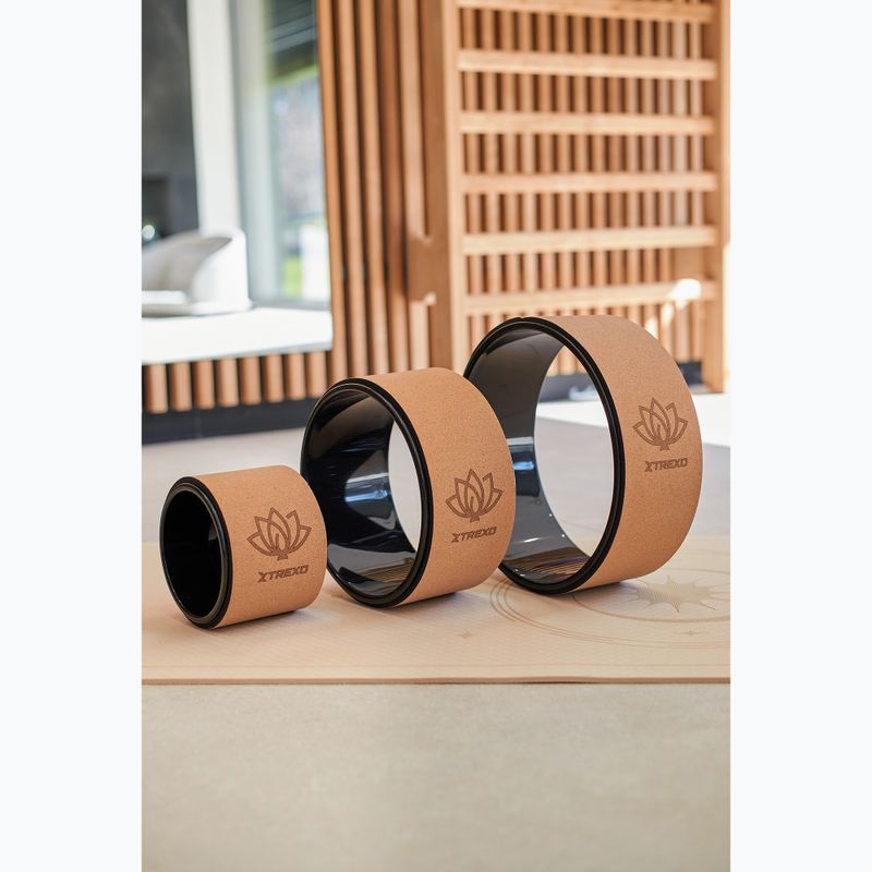 Корков обръч за йога XTREXO TXO-B4Z025-NC Natural 3