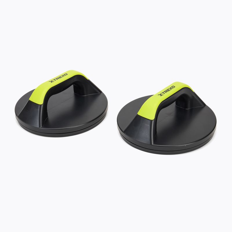 Въртящи се ръкохватки за лицеви опори XTREXO TXO-B4Z042-GN green