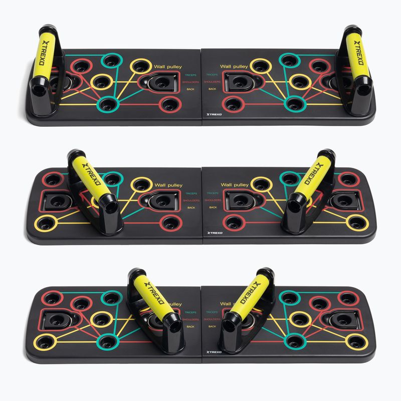 Многофункционална платформа с дръжки XTREXO сгъваема TXO-B4Z044-BK black 3