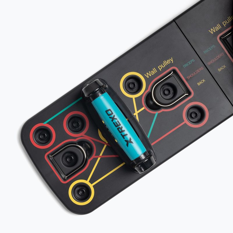 Многофункционална платформа с дръжки и експандер XTREXO сгъваема TXO-B4Z045-BK black 16