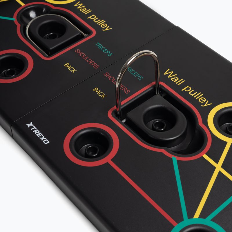 Многофункционална платформа с дръжки и експандер XTREXO сгъваема TXO-B4Z045-BK black 17