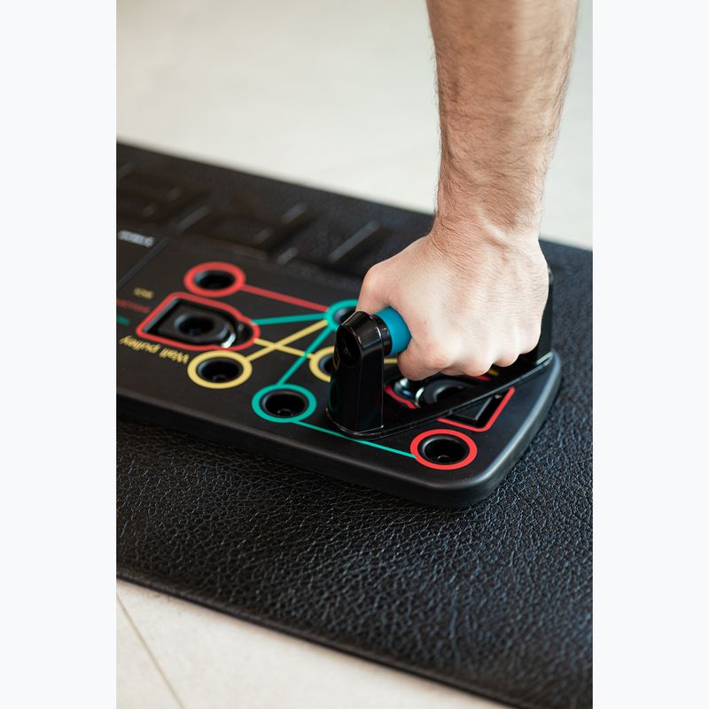 Многофункционална платформа с дръжки и експандер XTREXO сгъваема TXO-B4Z045-BK black 9