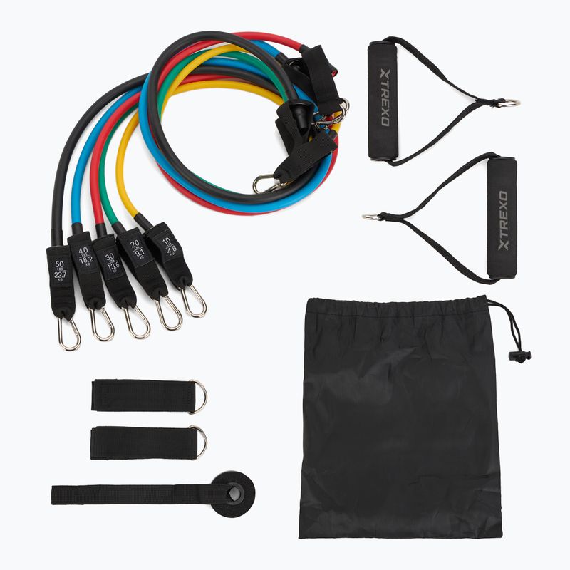 Комплект експандери от гума XTREXO TXO-B4Z055-ALL multicolor