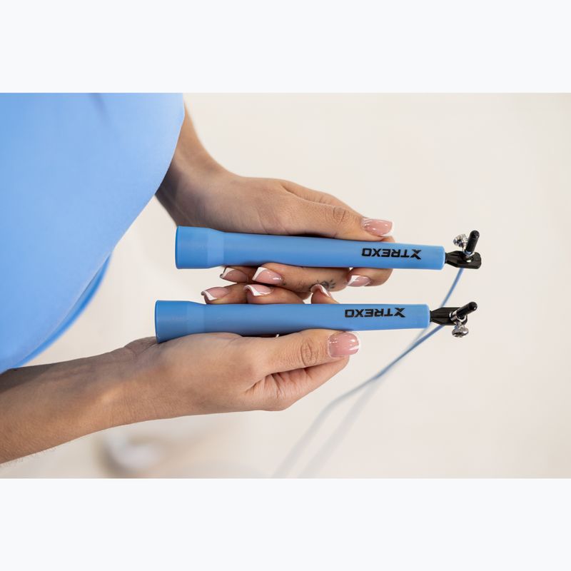 Въже за скачане XTREXO Basic+ TXO-B4Z060-BL blue 4