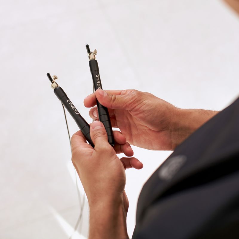 Въже за скачане XTREXO Alu-speed TXO-B4Z061-BK black 5