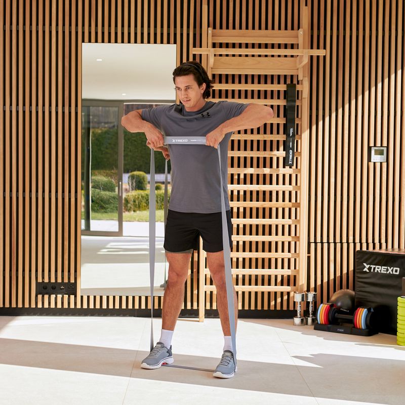 Рехабилитационна лента XTREXO TXO-B4Z071-GY 9-11 kg grey 6