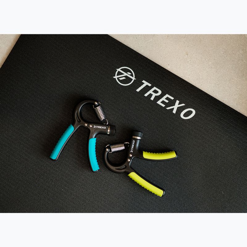 Фитнес уред за стискане TREXO Basic Squeeze TXO-B4Z078-BL blue 4