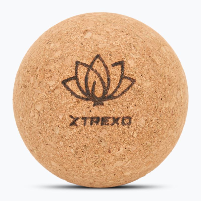 Масажна топка XTREXO от корк TXO-B4Z081-NC natural