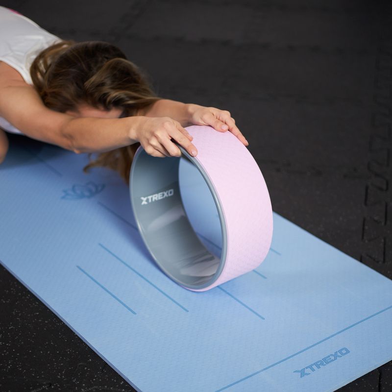 Обръч за йога XTREXO TXO-B4Z084-VT лилав 6