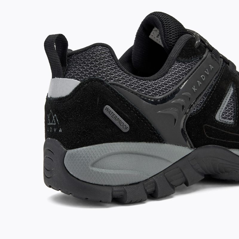 Мъжки туристически обувки KADVA Traver Low WaterProof черен 10