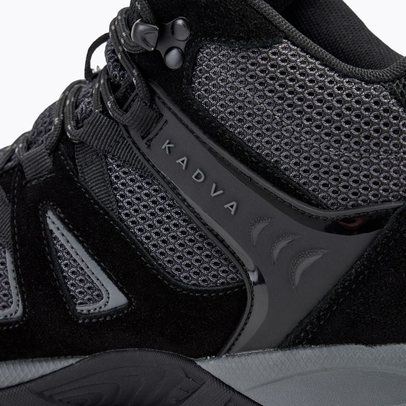Мъжки туристически обувки KADVA Traver Mid WaterProof черен 10