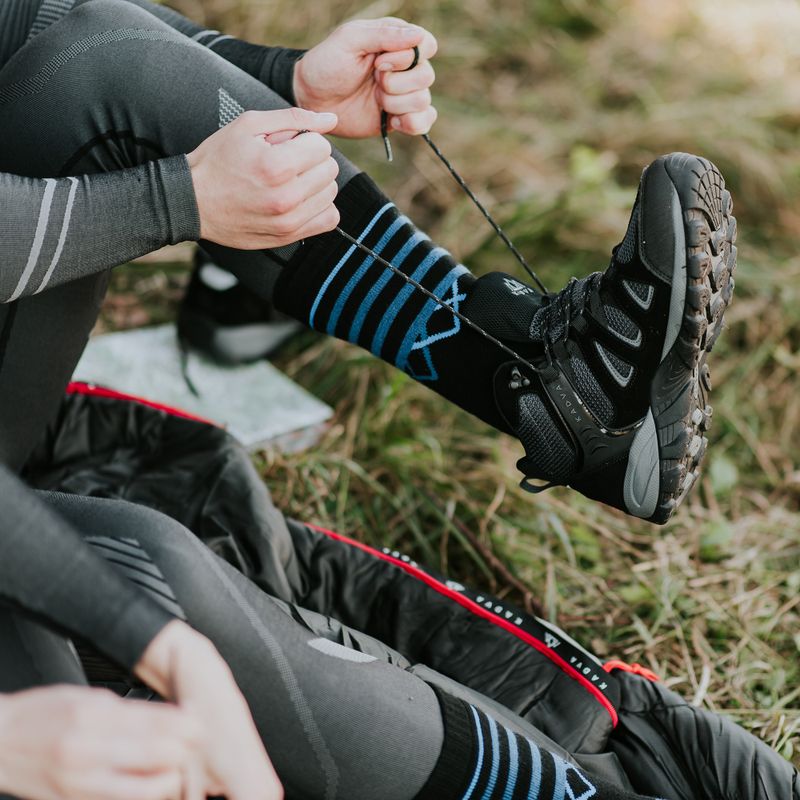 Мъжки туристически обувки KADVA Traver Mid WaterProof черен 13