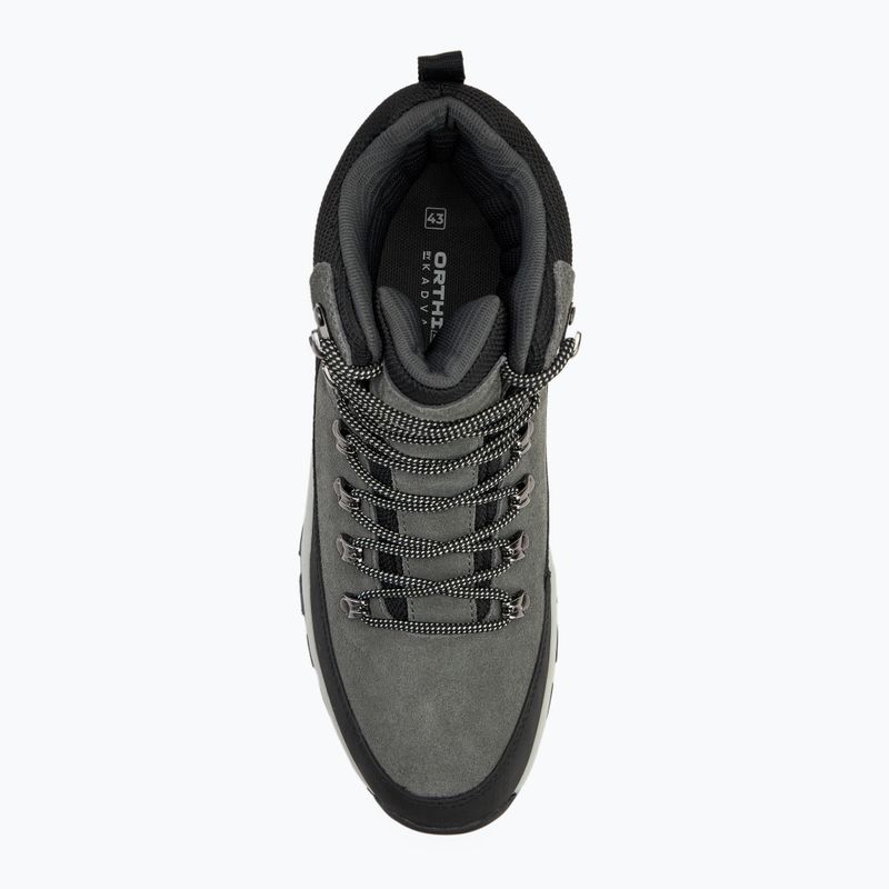 Мъжки туристически обувки KADVA Adven Mid WaterProof сиви 6