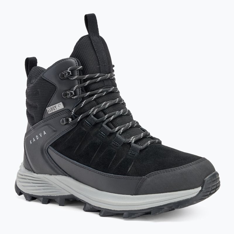 Мъжки туристически обувки KADVA Ascent Mid WaterProof черен