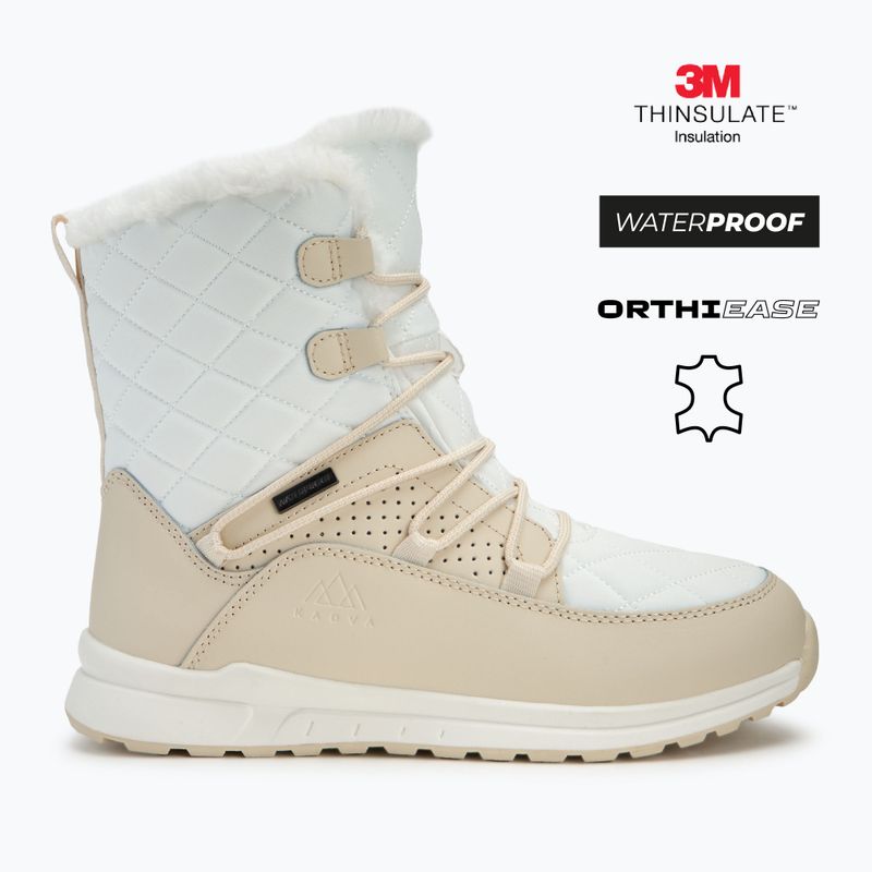 Дамски зимни обувки KADVA Summit Mid WaterProof 3M Thinsulate бял 2
